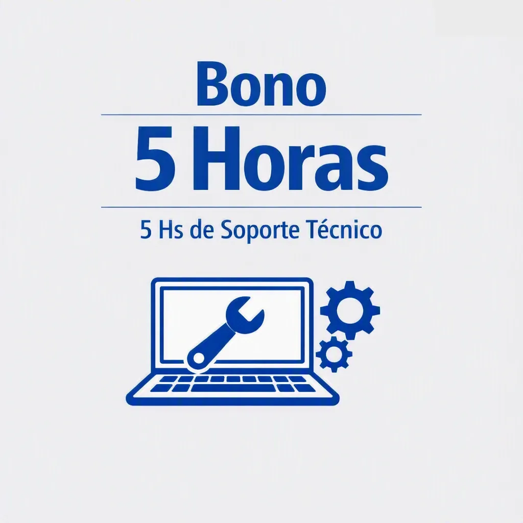 BONO 5 HORAS ASISTENCIA INFORMATICA