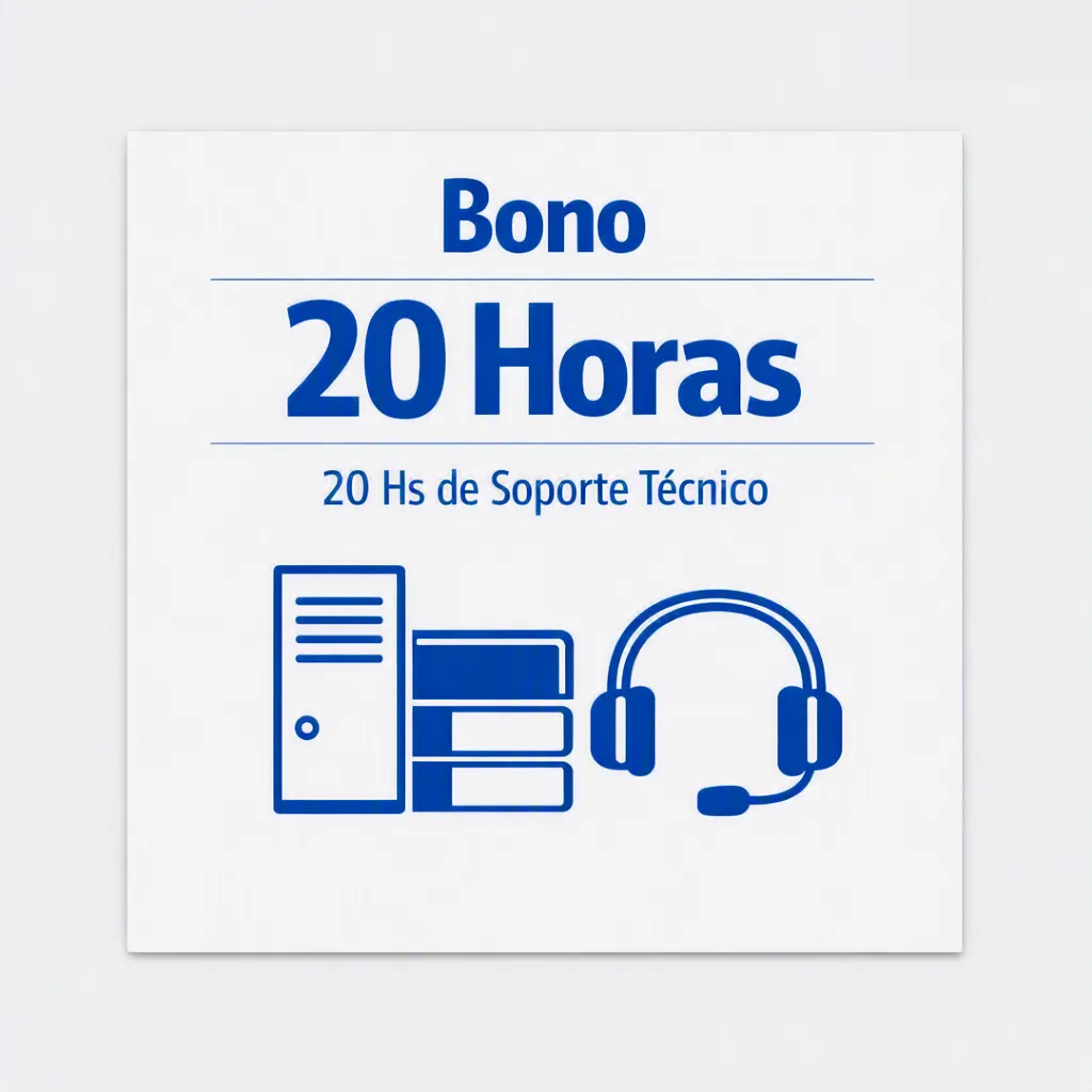 BONO 20 HORAS ASISTENCIA INFORMATICA
