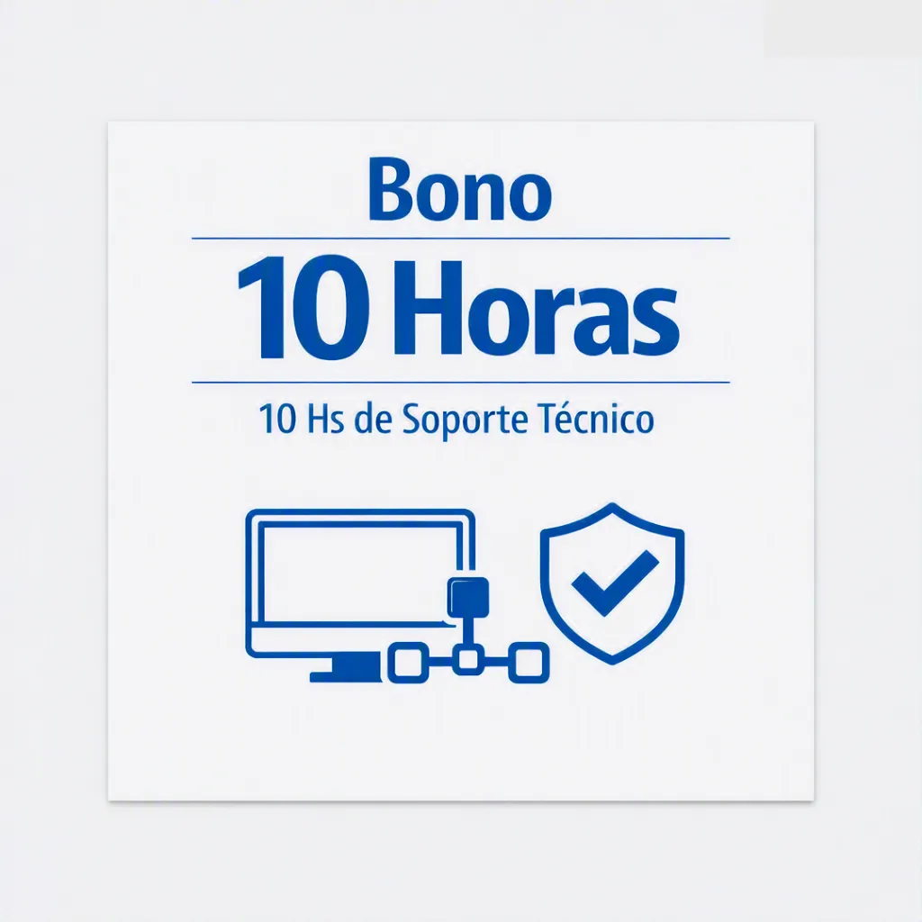BONO 10 HORAS ASISTENCIA INFORMATICA